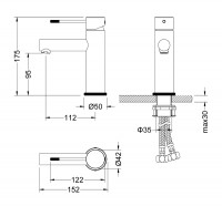 Смеситель для раковины Timo Saona 2361/00F Хром