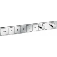 Смеситель для душа Hansgrohe RainSelect 15384000 с термостатом Хром латунь встраиваемый