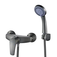 Смеситель для душа Shevanik S5016T цвет Оружейная сталь