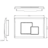 Комплект унитаза с инсталляцией WeltWasser MARBERG 507 + BAARBACH 004 GL-WT + MAR 507 SE GL-WT 10000010360 цвет Белый глянцевый с сиденьем Микролифт и клавишей смыва цвет Белый глянцевый