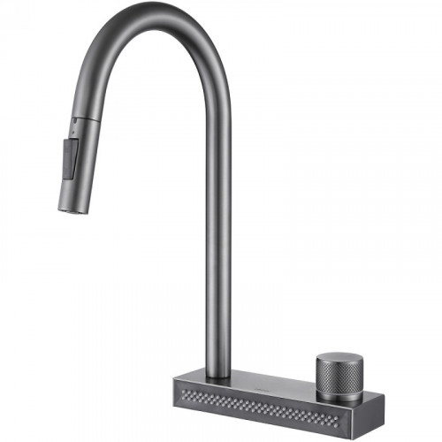 Смеситель для кухни Abber Wasser Kreis AF8114NG Никель латунь