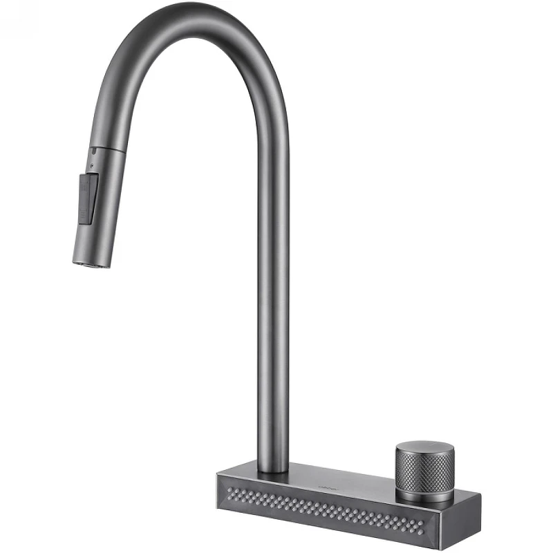 Смеситель для кухни Abber Wasser Kreis AF8114NG Никель латунь