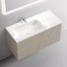 Тумба под раковину Sancos Snob T 100 L SNT100LCE подвесная Beige Soft МДФ / ЛДСП