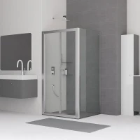 Душевой уголок RGW Classic 80x100 04094180-11 профиль цвет Хром стекло прозрачное