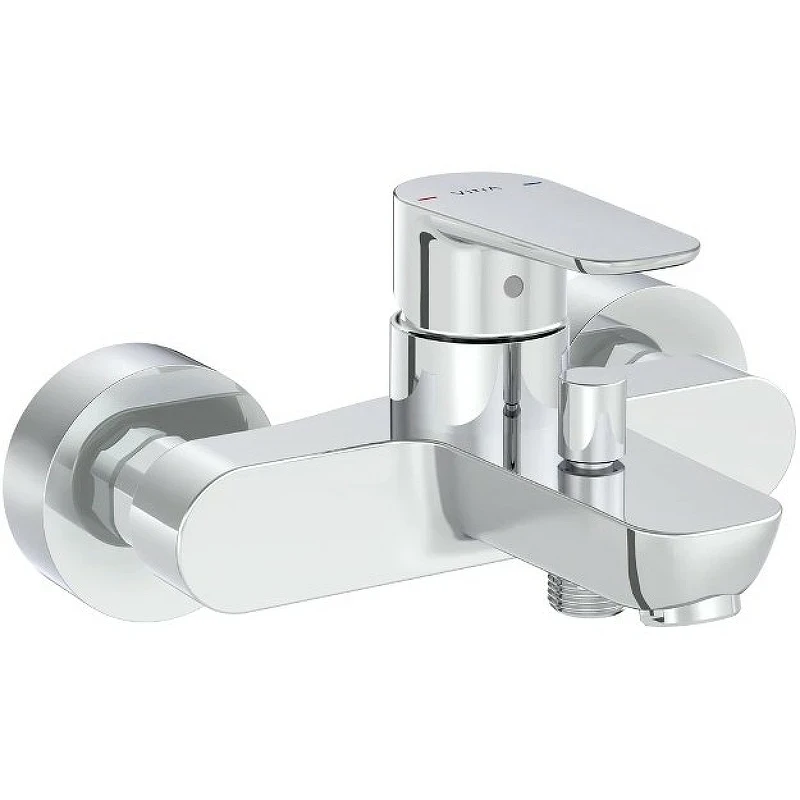 Смеситель для ванны Vitra Flow Soft A42946EXP Хром латунь на стену