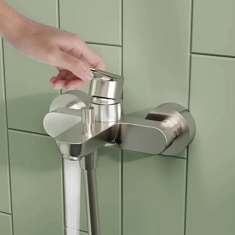 Смеситель для ванны Vitra Flow Soft A42946EXP Хром латунь на стену
