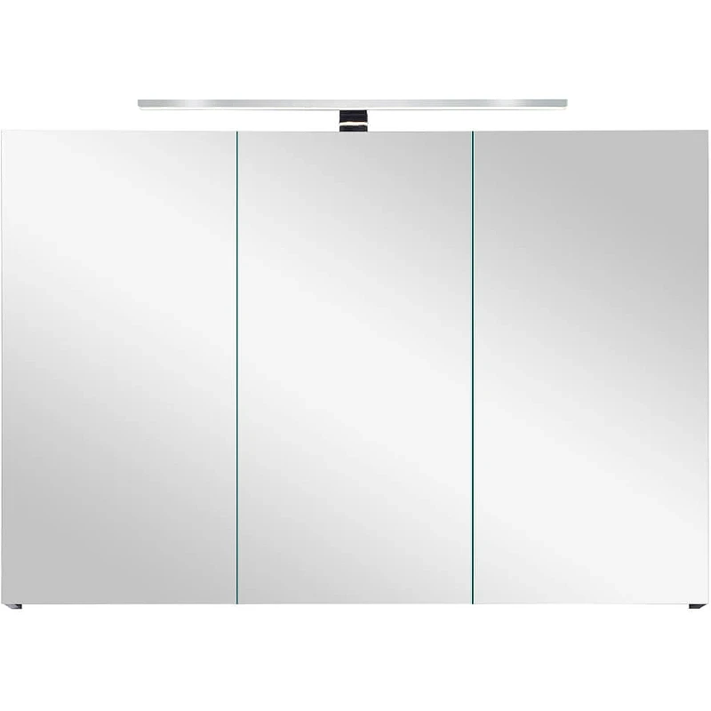 Зеркальный шкаф Orans BC-4023-1000 40231000З с подсветкой Матовый графитовый МДФ / ЛДСП, стекло