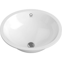 Раковина Berges Ego 56 181007 Белая глянцевая фарфор встраиваемый