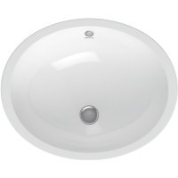 Раковина Berges Ego 56 181007 Белая глянцевая фарфор встраиваемый