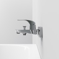 Смеситель для ванны Laparet Lisera Pro N2038502LPT Хром латунь на стену