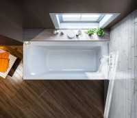 Акриловая ванна Bas Аякс 160x70 В 00129 без гидромассажа
