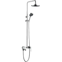 Душевая система Gappo G02-2 G2402 Хром латунь на стену