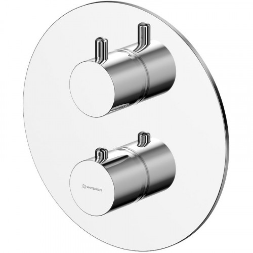 Душевая система Whitecross Y chrome YSET09CR с термостатом Хром латунь встраиваемый