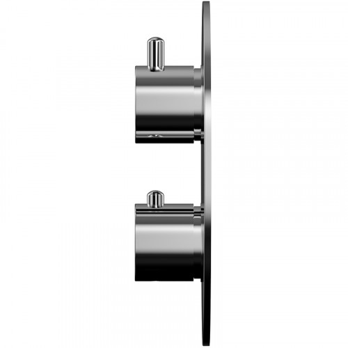 Душевая система Whitecross Y chrome YSET09CR с термостатом Хром латунь встраиваемый