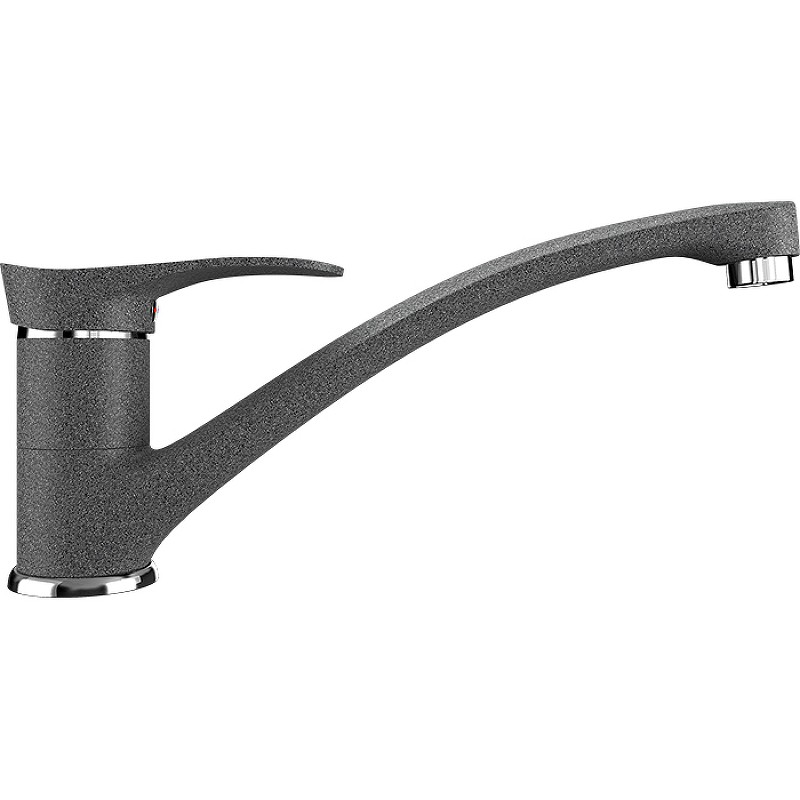 Смеситель для кухни Ulgran Classic U-003-309 Темно-серый латунь