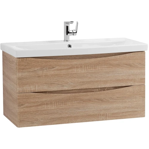 Тумба под раковину BelBagno Marino-Cer 90 MARINO-CER-900-2C-SO-WO-P подвесная Rovere Bianco МДФ / ЛДСП