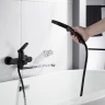 Смеситель для ванны Shevanik S43H S4322H универсальный цвет Черный