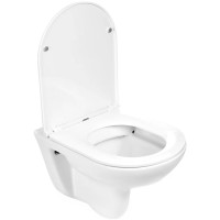 Унитаз WeltWasser Baarbach 004 GL-WT 10000003811 подвесной Белый глянец с сиденьем Микролифт фаянс подвесной