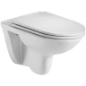 Комплект унитаза с инсталляцией WeltWasser AMBERG 350 + BAARBACH 004 GL-WT + AMBERG RD-BL 10000012284 цвет Белый глянцевый с сиденьем Микролифт и клавишей смыва цвет Черный