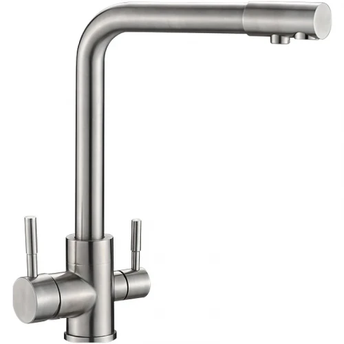 Смеситель для кухни Ulgran Classic U-016-304 Нержавеющая сталь латунь