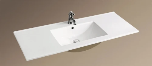 Раковина WeltWasser Deilbach 7506 120 10000003905 Белый глянец фаянс полувстраиваемая