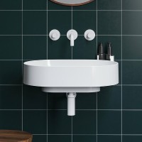 Раковина Ravak Yard 60 XJX01060000 Белая фарфор подвесная