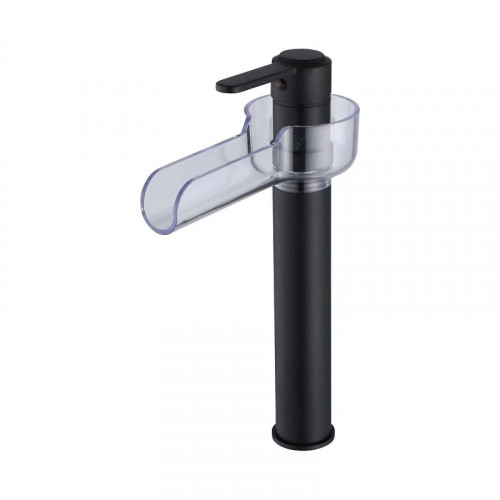 Смеситель для раковины D-Lin D111355 цвет  Черный матовый