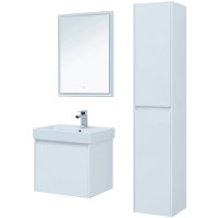 Тумба под раковину Aquanet Nova Lite 60 242574 подвесная Белая МДФ / ЛДСП