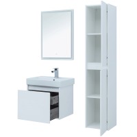 Тумба под раковину Aquanet Nova Lite 60 242574 подвесная Белая МДФ / ЛДСП