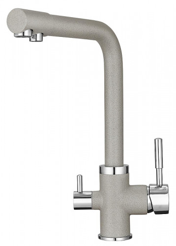 Смеситель для кухни Granula 2015 цвет Базальт