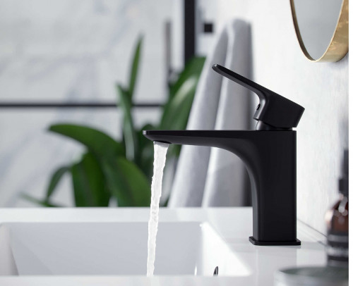 Смеситель для раковины Excellent Keria AREX.2001BL Черный