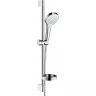 Душевой гарнитур Hansgrohe Croma Select S 26566400 Хром Белый пластик на стену