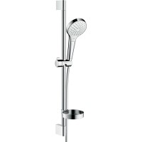 Душевой гарнитур Hansgrohe Croma Select S 26566400 Хром Белый пластик на стену