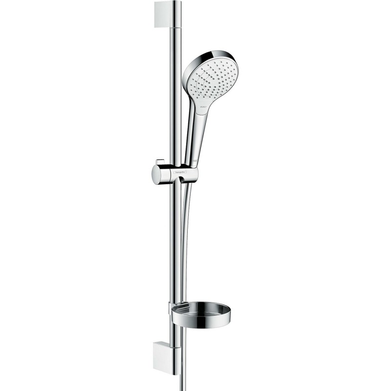 Душевой гарнитур Hansgrohe Croma Select S 26566400 Хром Белый пластик на стену