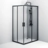 Душевой уголок AM.PM Gem S 120х90 W93G-404-120290-BT профиль Черный матовый стекло прозрачное