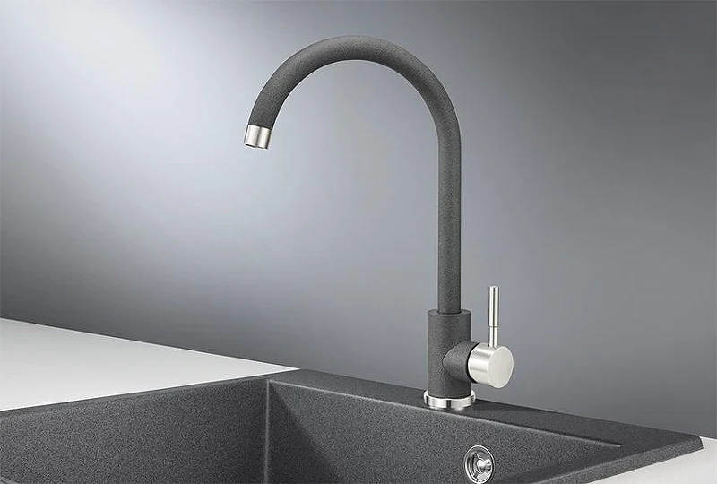 Смеситель для кухни Granula Standart ST-4031 цвет Графит