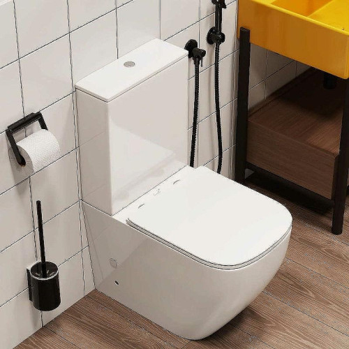 Унитаз-компакт Ceruttispa Mimi CT8707 с бачком и сиденьем Микролифт