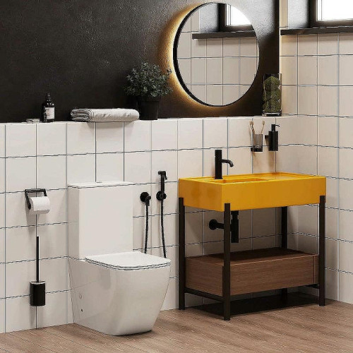 Унитаз-компакт Ceruttispa Mimi CT8707 с бачком и сиденьем Микролифт