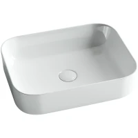 Раковина-чаша Ceramicanova Element 50 CN6011 Белая фаянс накладная