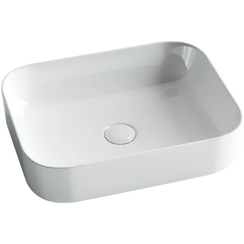 Раковина-чаша Ceramicanova Element 50 CN6011 Белая фаянс накладная