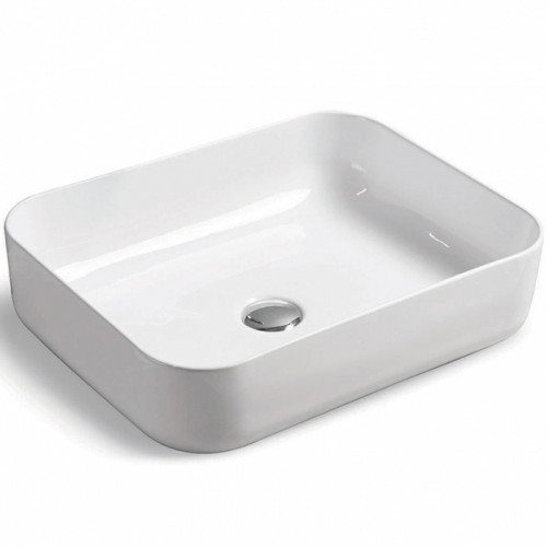 Раковина-чаша Ceramicanova Element 50 CN6011 Белая фаянс накладная