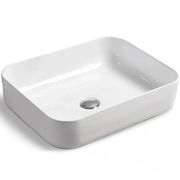 Раковина-чаша Ceramicanova Element 50 CN6011 Белая фаянс накладная