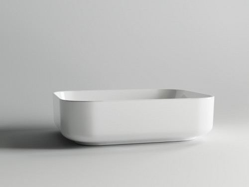 Раковина-чаша Ceramicanova Element 50 CN6011 Белая фаянс накладная