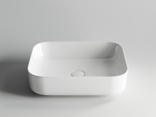 Раковина-чаша Ceramicanova Element 50 CN6011 Белая фаянс накладная