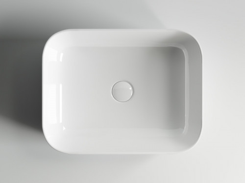 Раковина-чаша Ceramicanova Element 50 CN6011 Белая фаянс накладная