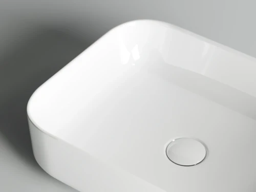 Раковина-чаша Ceramicanova Element 50 CN6011 Белая фаянс накладная