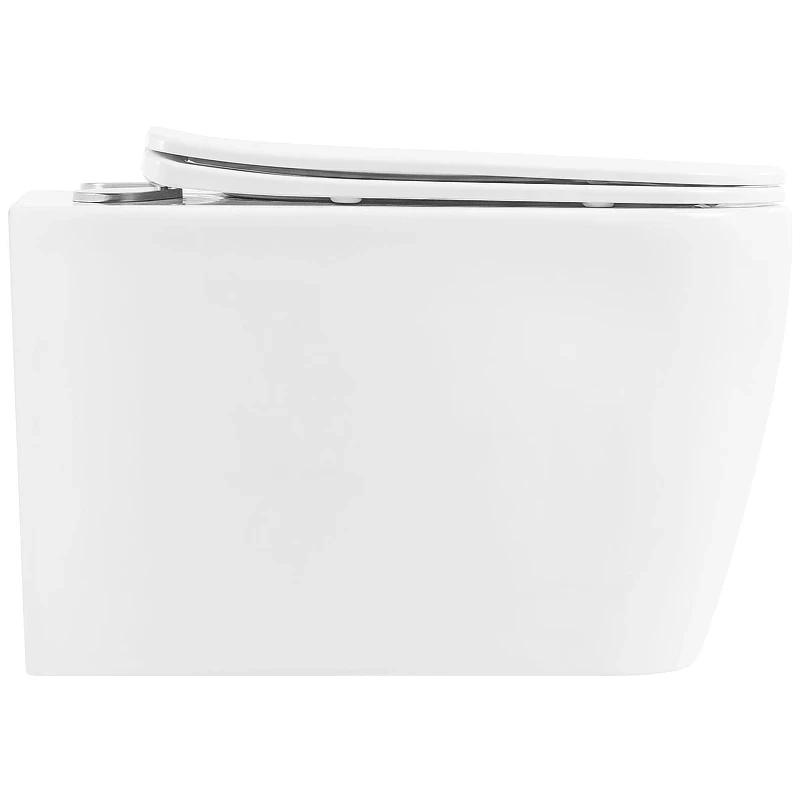 Унитаз BelBagno Veneto BB132CHR/BB132SC подвесной с сиденьем Микролифт фаянс подвесной