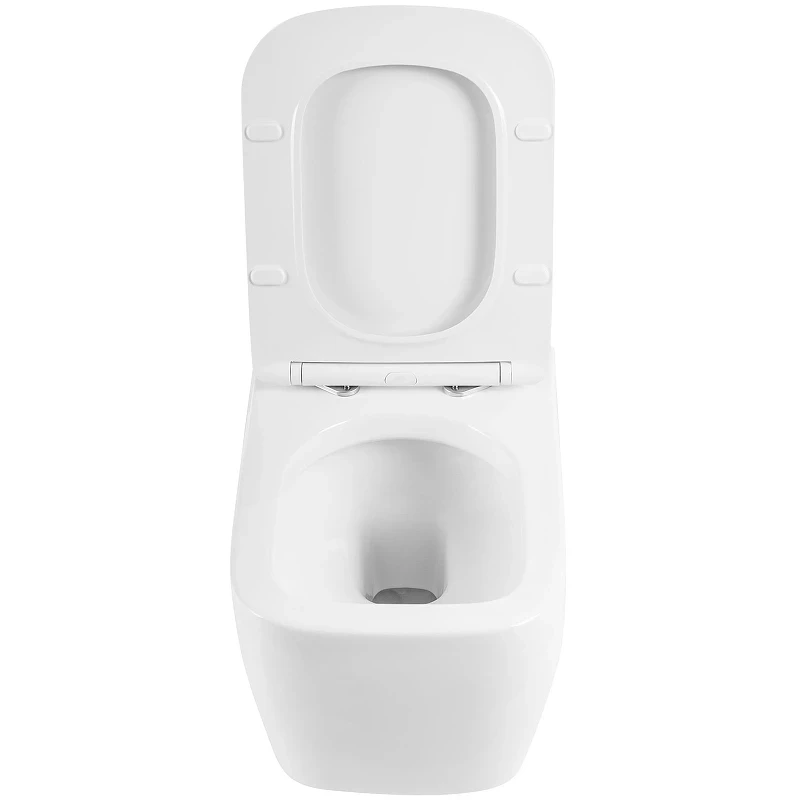 Унитаз BelBagno Veneto BB132CHR/BB132SC подвесной с сиденьем Микролифт фаянс подвесной