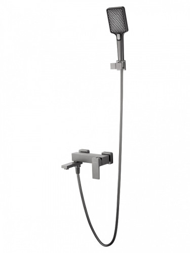 Смеситель для ванны Wonzon & Woghand Cube 2.0 WW-88037068-BGM цвет Темный графит