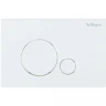 Инсталляция BelBagno BB001-120/BB014-SR-BIANCO с Белой клавишей смыва пластик